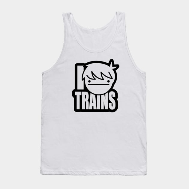 Train Kids Tank Top by Zacharys Harris